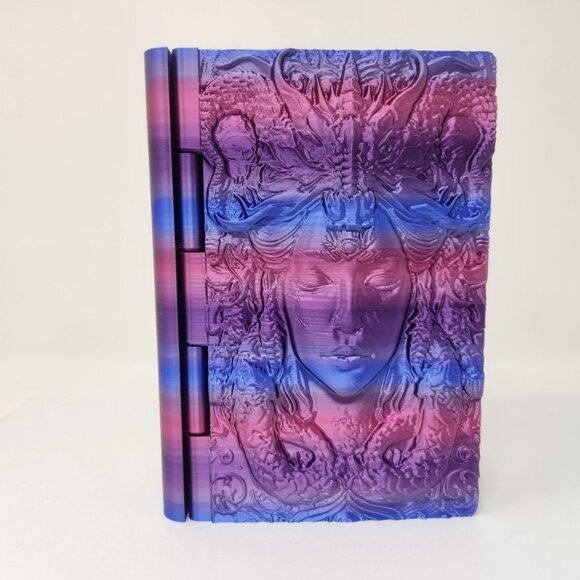 Decorative Dragon Queen Book-Shaped Storage Box (8) - Picture 1 of 9